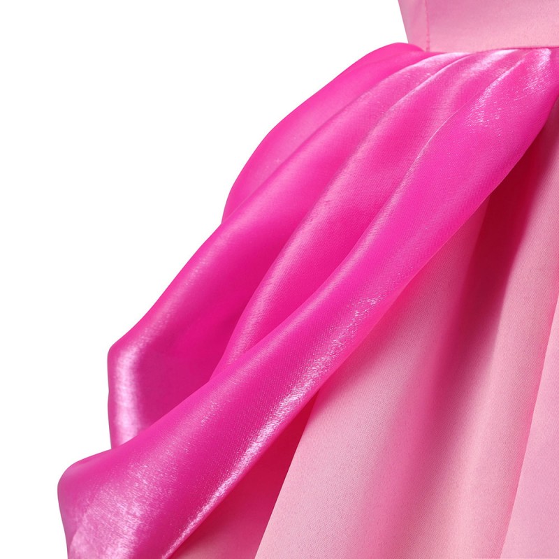 Princess Peach Dress Cosplay Costumes The Super Mario Bros Halloween Suit