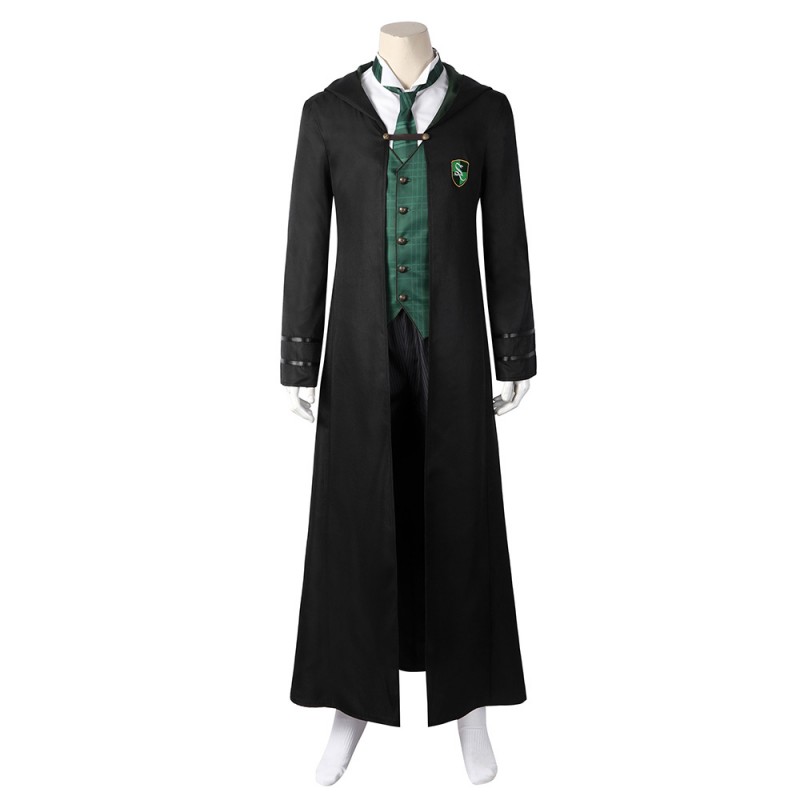 Hogwarts Legacy Slytherin Cosplay Costumes Boys School Uniform