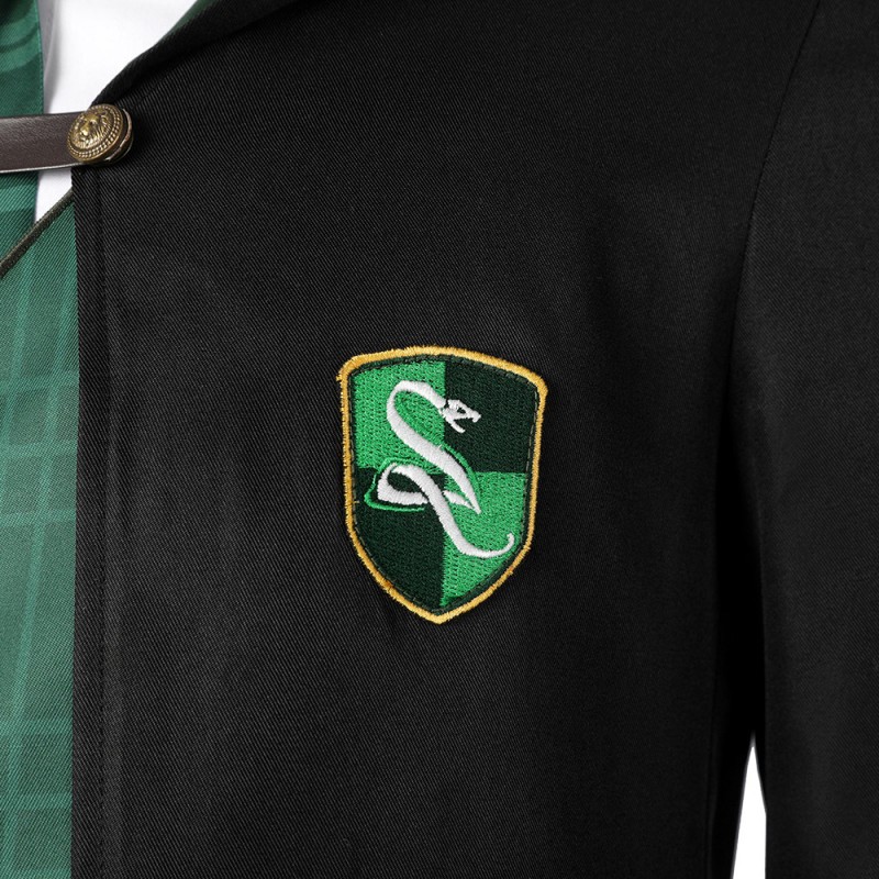 Hogwarts Legacy Slytherin Cosplay Costumes Boys School Uniform