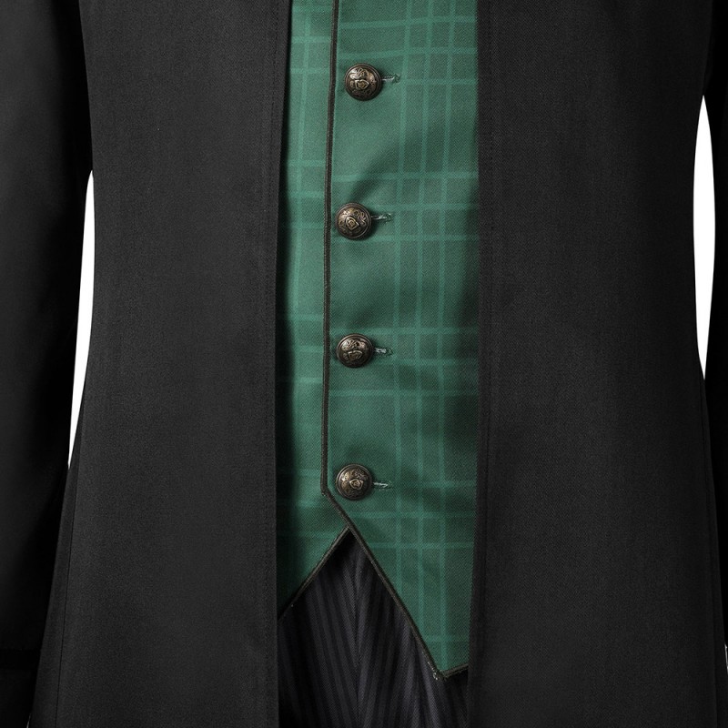 Hogwarts Legacy Slytherin Cosplay Costumes Boys School Uniform