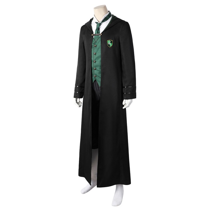 Hogwarts Legacy Slytherin Cosplay Costumes Boys School Uniform