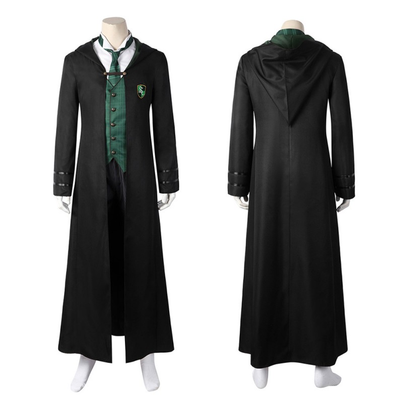 Hogwarts Legacy Slytherin Cosplay Costumes Boys School Uniform