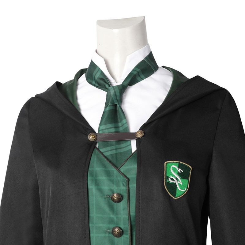 Hogwarts Legacy Girl Cosplay Costumes Slytherin Halloween Suit