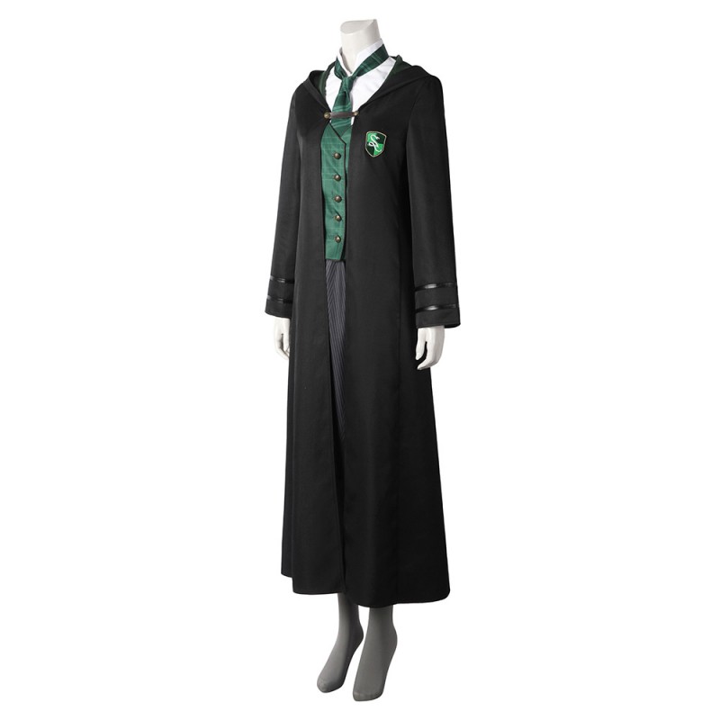 Hogwarts Legacy Girl Cosplay Costumes Slytherin Halloween Suit
