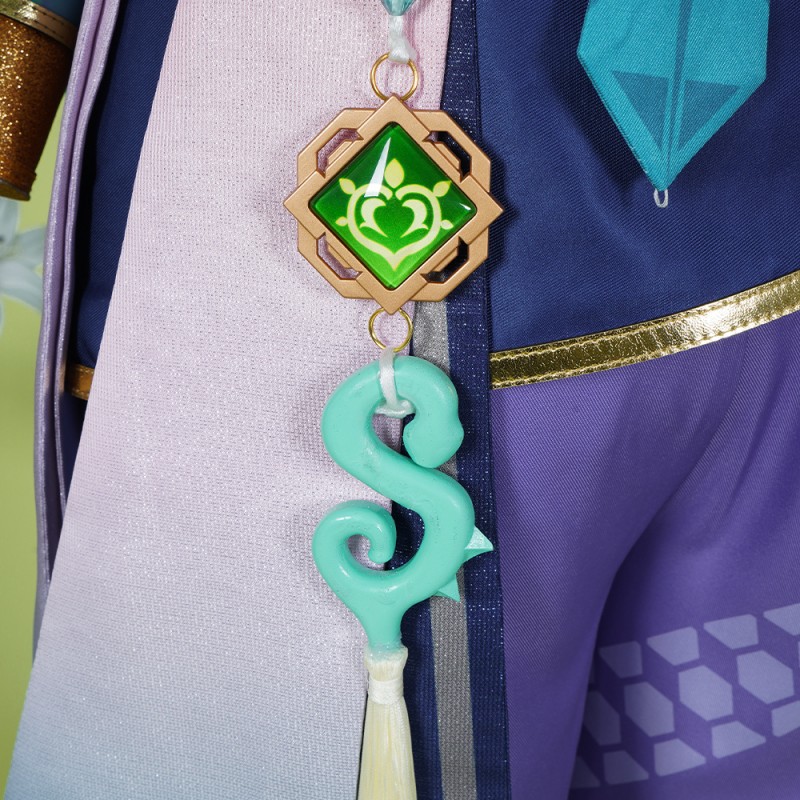Genshin Impact Baizhu Cosplay Costumes