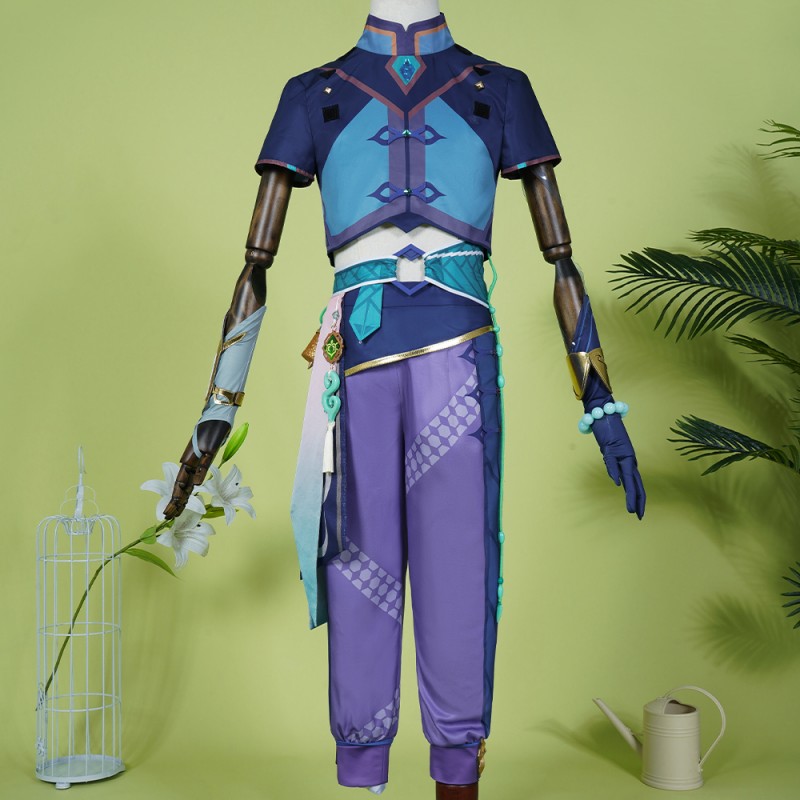 Genshin Impact Baizhu Cosplay Costumes