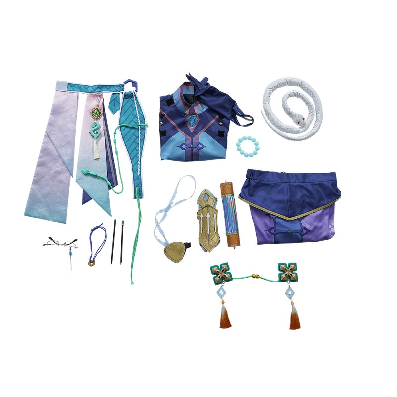 Genshin Impact Baizhu Cosplay Costumes