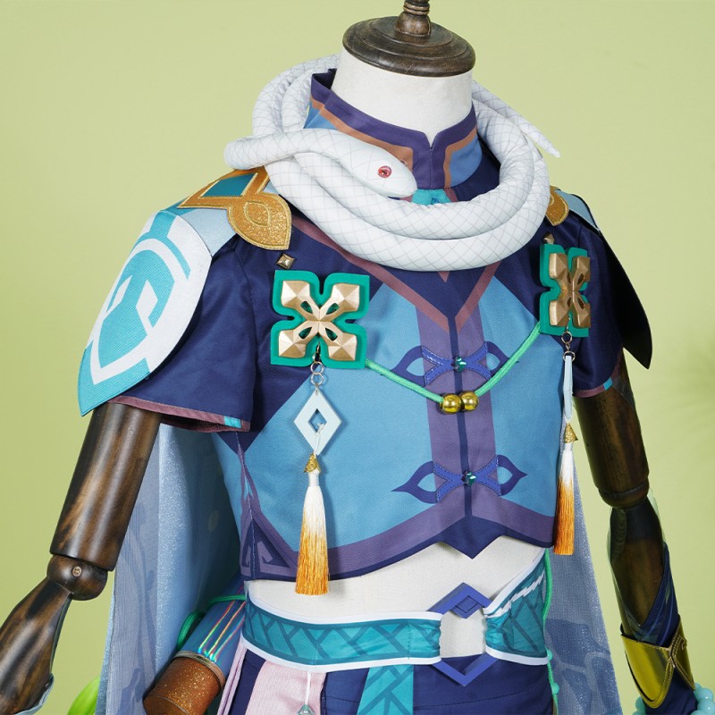 Genshin Impact Baizhu Cosplay Costumes