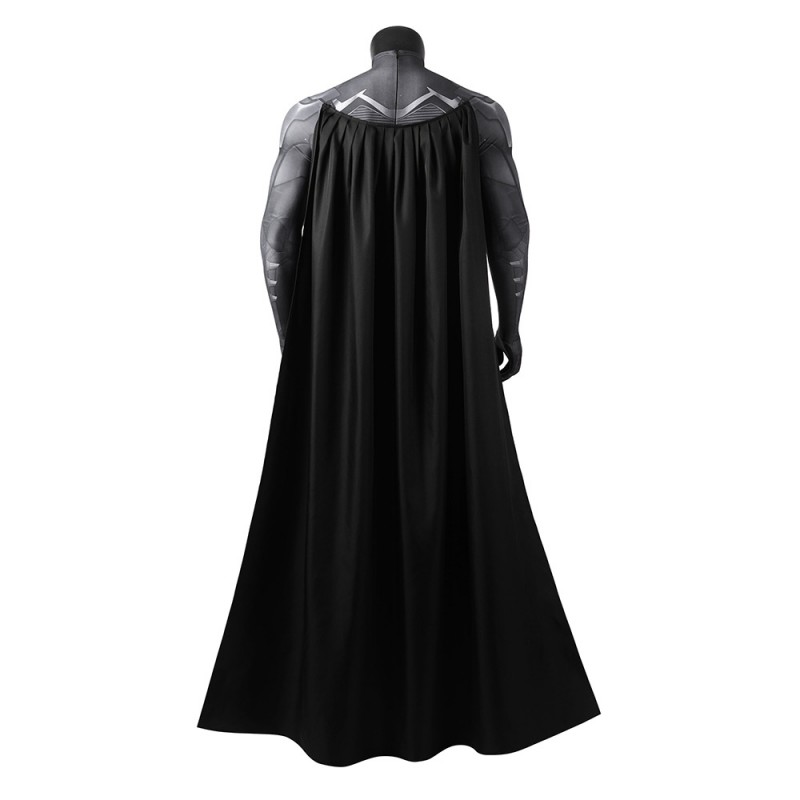 Bruce Gotham Knights Black Jumpsuit Cosplay Costumes