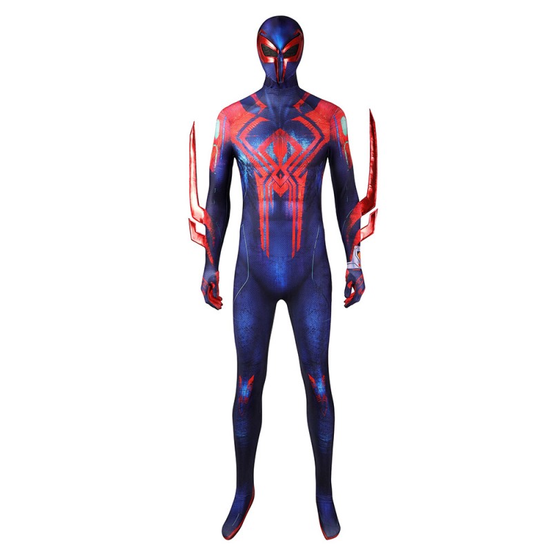 Spider-Man Across the Spider-Verse Cosplay Costumes 2099 Miguel O'Hara Suit