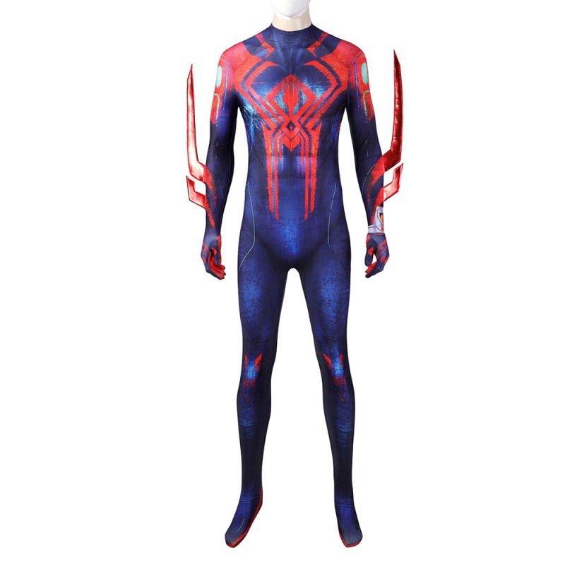 Spider-Man Across the Spider-Verse Cosplay Costumes 2099 Miguel O'Hara Suit