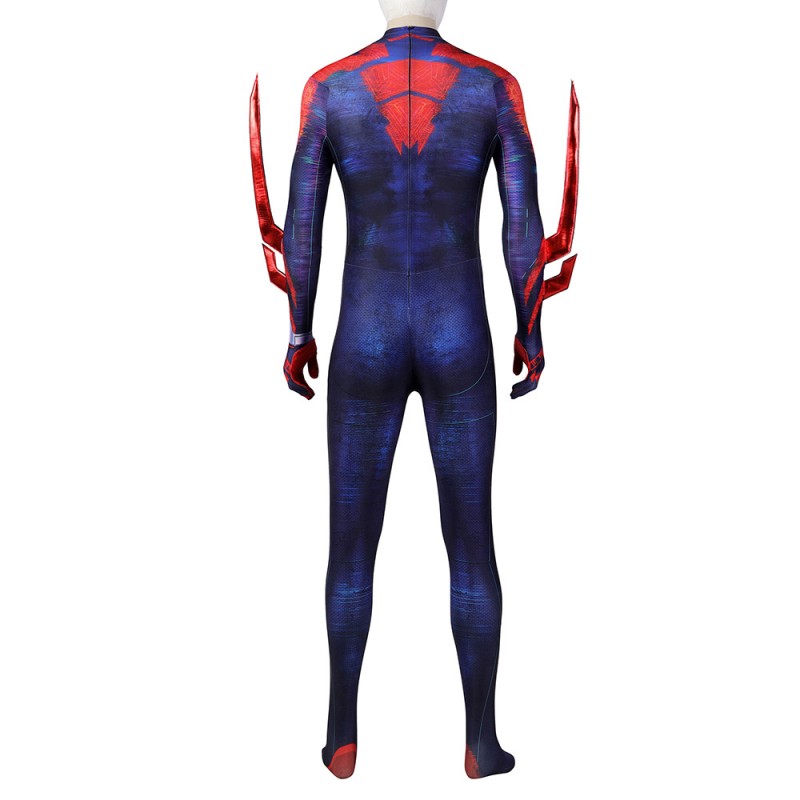 Spider-Man Across the Spider-Verse Cosplay Costumes 2099 Miguel O'Hara Suit