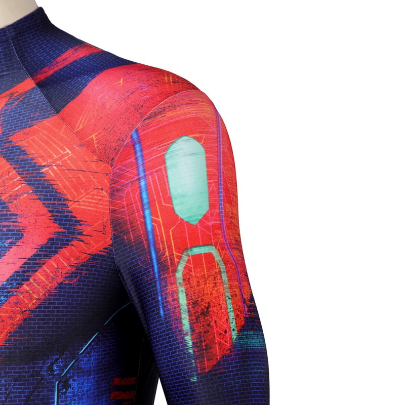 Spider-Man Across the Spider-Verse Cosplay Costumes 2099 Miguel O'Hara Suit