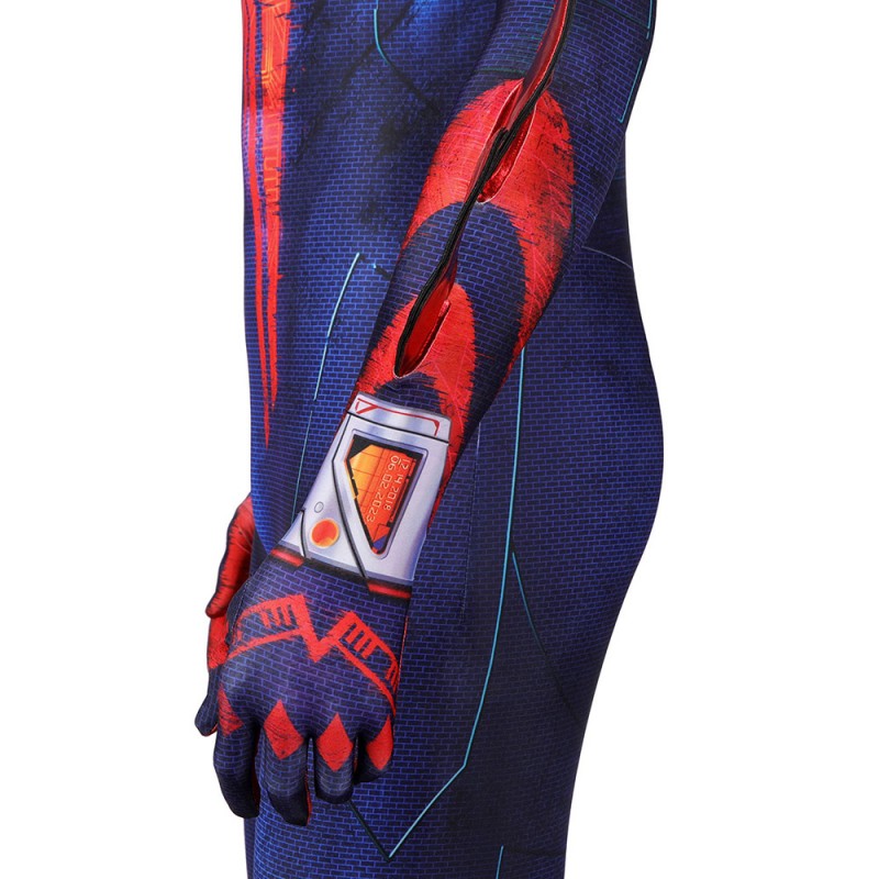 Spider-Man Across the Spider-Verse Cosplay Costumes 2099 Miguel O'Hara Suit