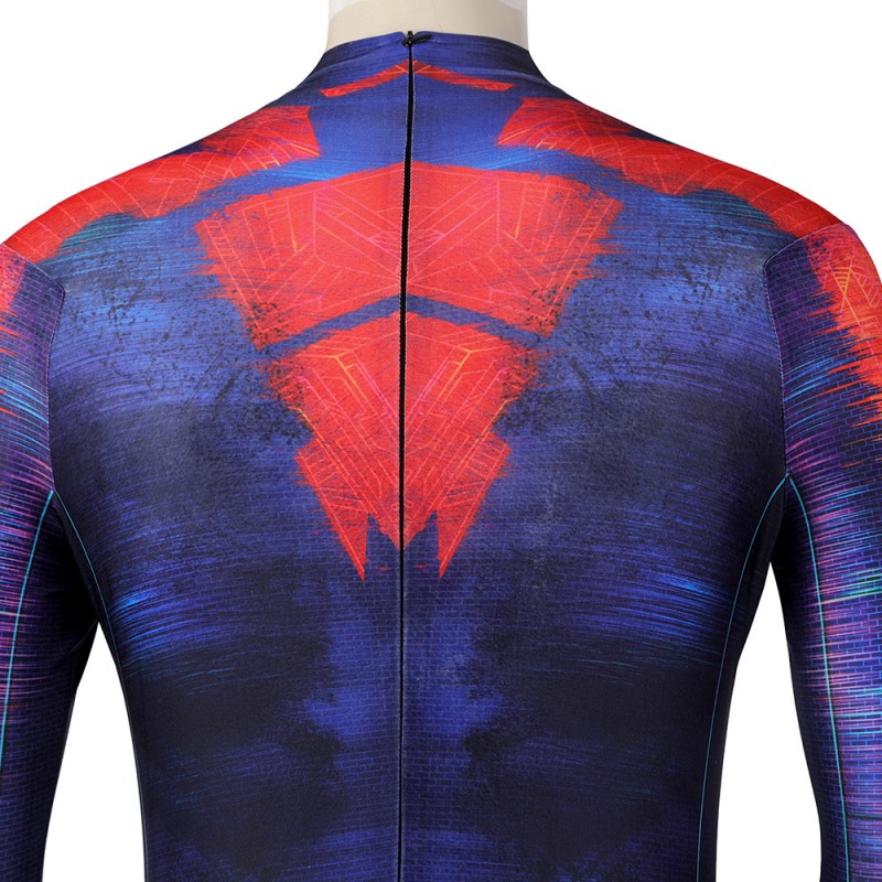 Spider-Man Across the Spider-Verse Cosplay Costumes 2099 Miguel O'Hara Suit