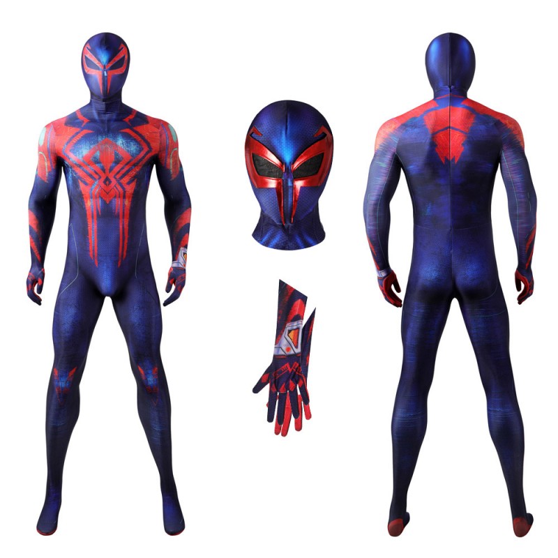 Spider-Man Across the Spider-Verse Cosplay Costumes Spiderman Jumpsuit Collection Halloween Outfits