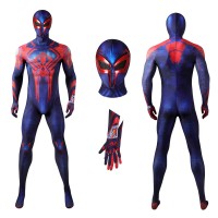 2099 Spiderman Miguel O'Hara Cosplay Costumes Spider-Man Across the Spider-Verse Suit