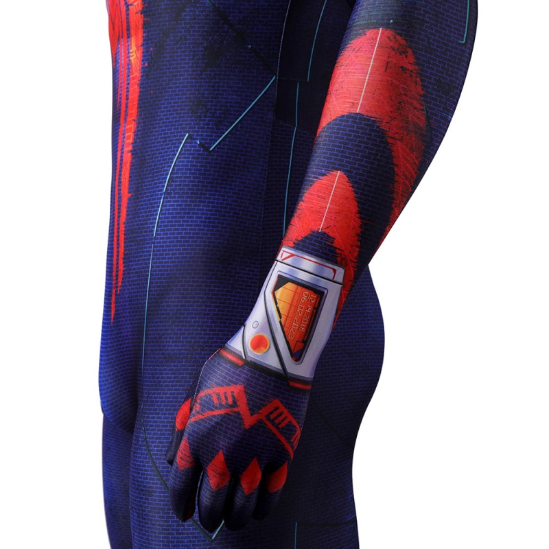 Spider Man Across The Spider Verse Cosplay Costumes Spiderman 2099 Miguel O Hara Suits