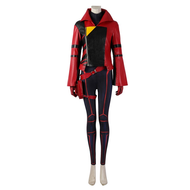 Spider-Man Across The Spider-Verse Spider-Woman Jessica Drew Cosplay Costumes
