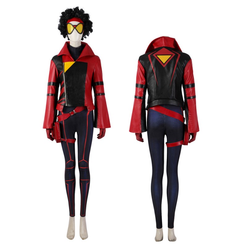 Spider-Man Across The Spider-Verse Spider-Woman Jessica Drew Cosplay Costumes