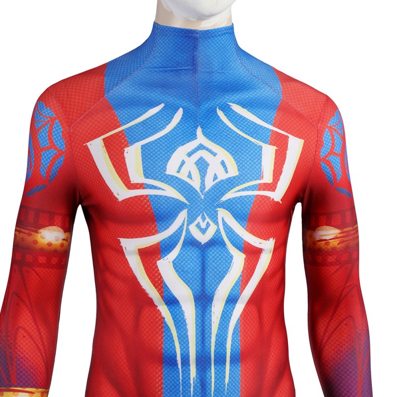 Spider-Man Across The Spider-Verse India Pavitr Prabhakar Cosplay Costumes