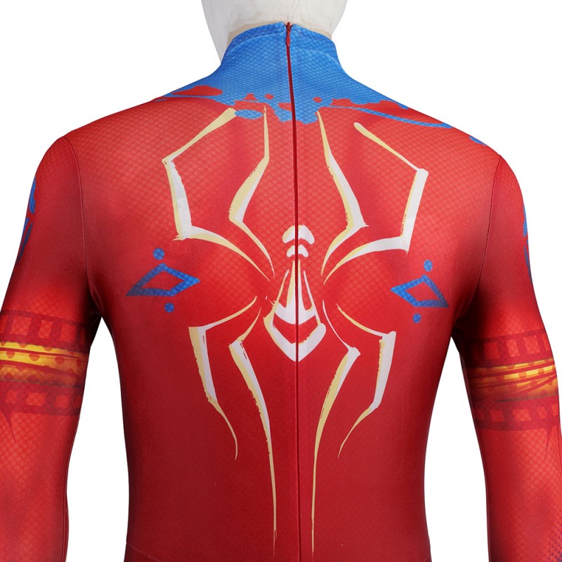 Spider-Man Across The Spider-Verse India Pavitr Prabhakar Cosplay Costumes