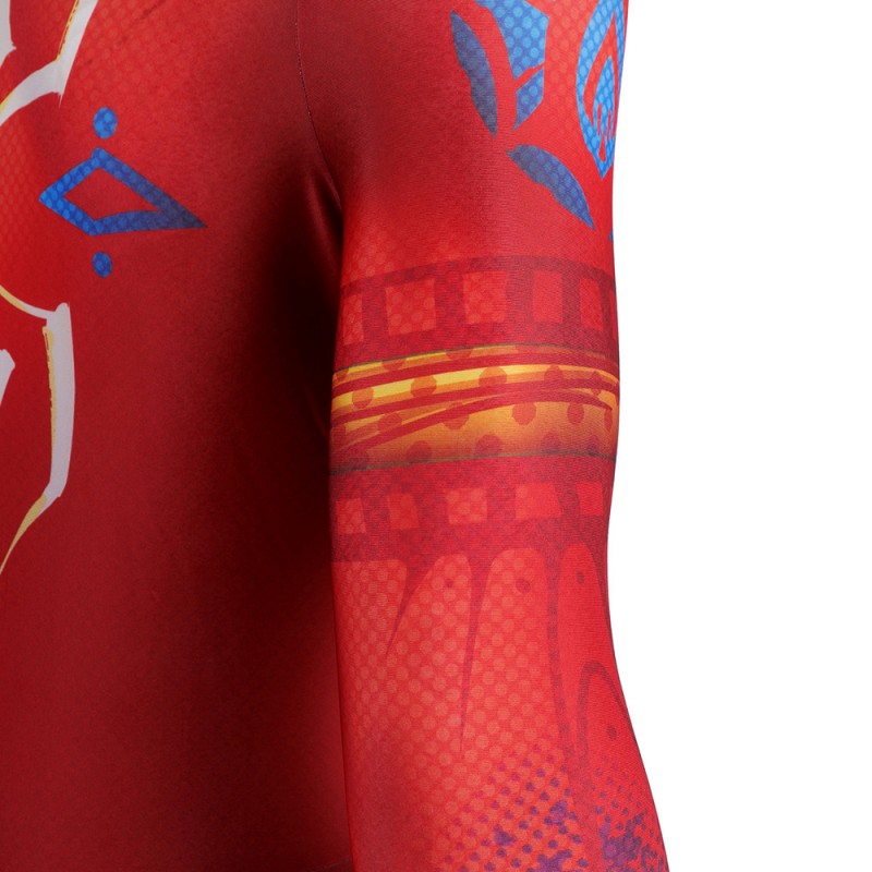 Spider-Man Across The Spider-Verse India Pavitr Prabhakar Cosplay Costumes