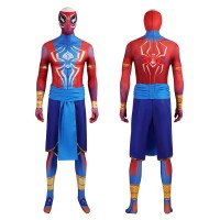 Spider-Man Across The Spider-Verse India Pavitr Prabhakar Cosplay Costumes