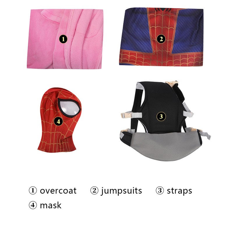Spider-Man Across The Spider-Verse Suit Peter Parker Cosplay Costumes