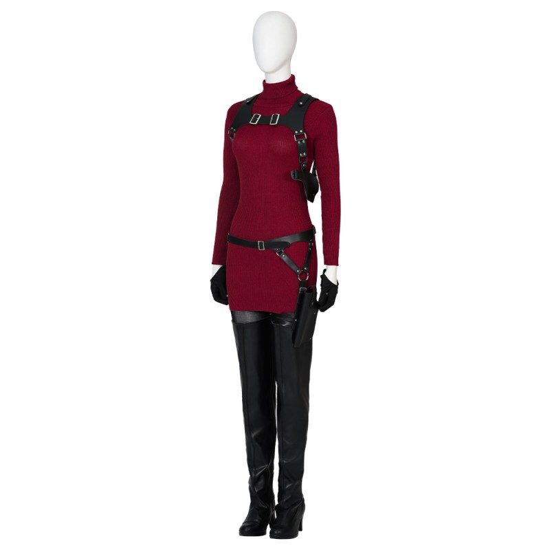 Resident Evil 4 Remake Ada Wong Cosplay Costumes