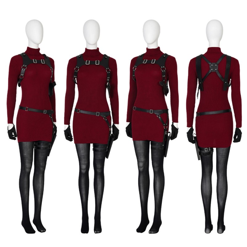 Resident Evil 4 Remake Ada Wong Cosplay Costumes