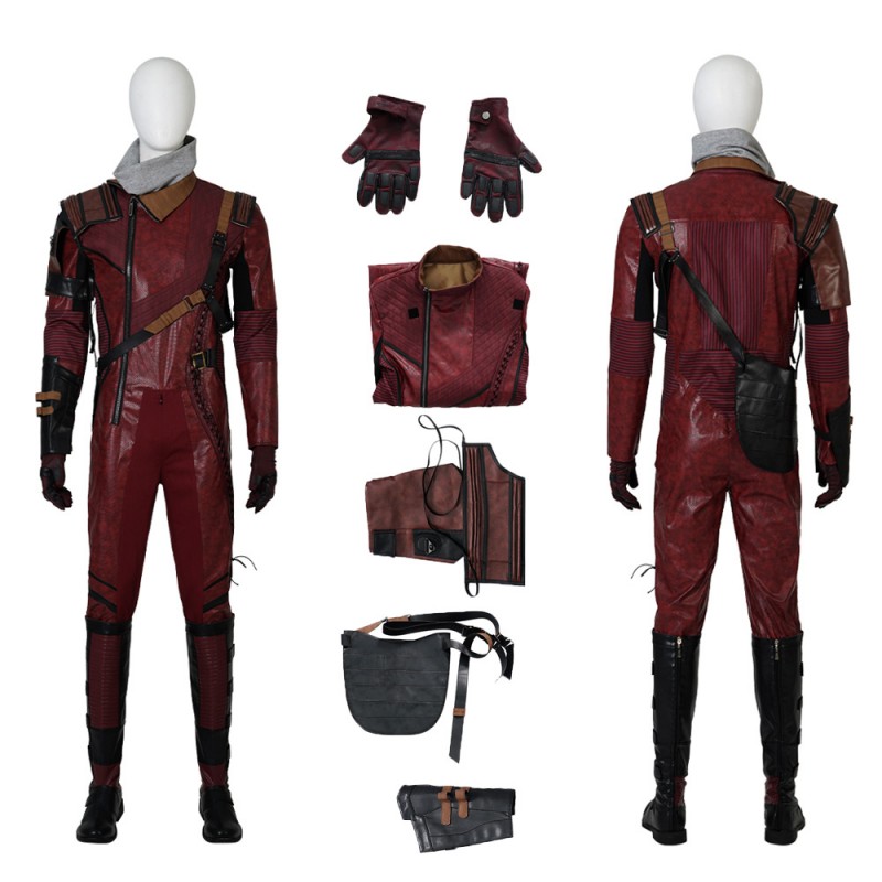 Guardians of The Galaxy 3 Cosplay Costumes Kraglin Halloween Suit