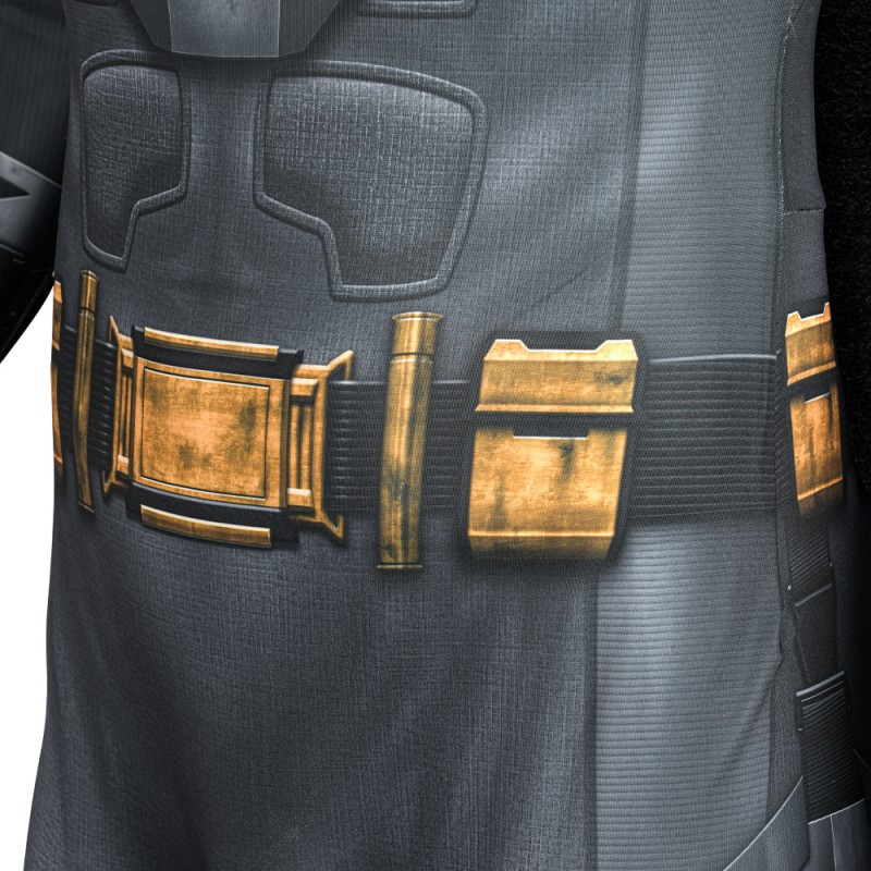 Ben Affleck Bruce Wayne Jumpsuit The Batfleck Cosplay Costumes
