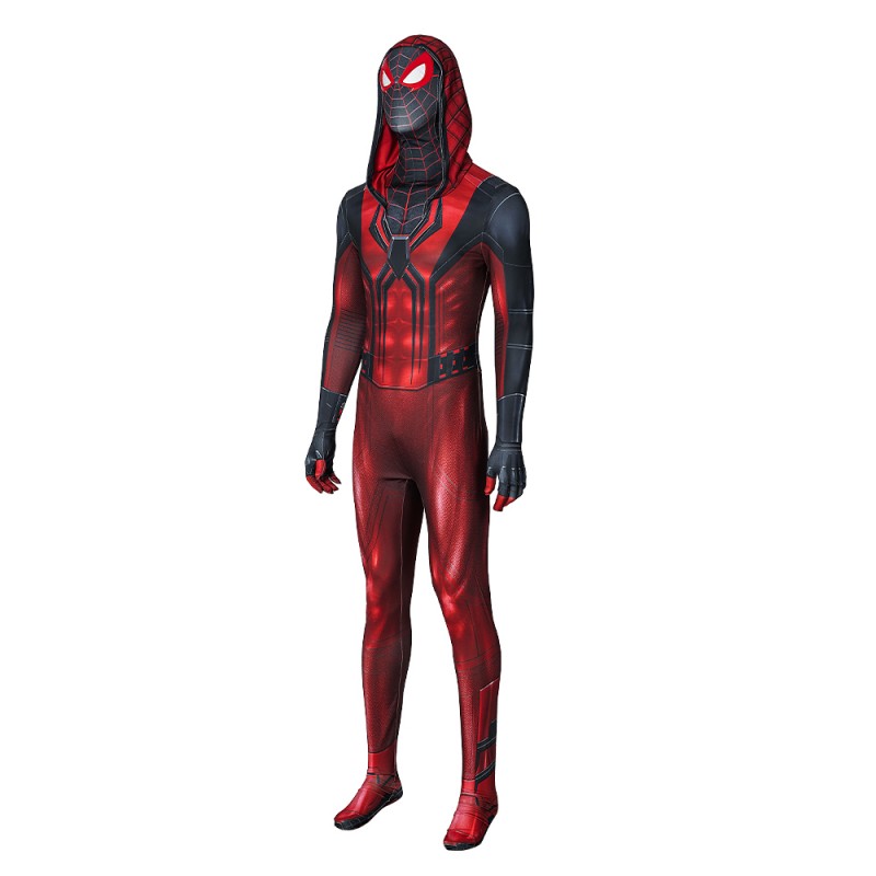 2023 Spider-Man Miles Morales Jumpsuit Cosplay Costumes