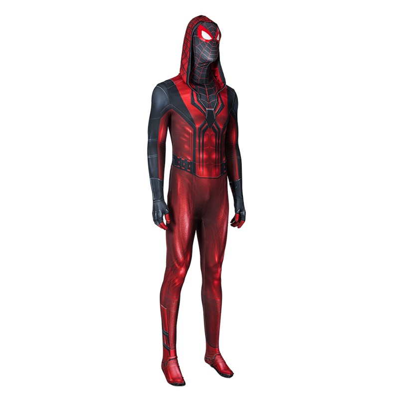 2023 Spider-Man Miles Morales Jumpsuit Cosplay Costumes
