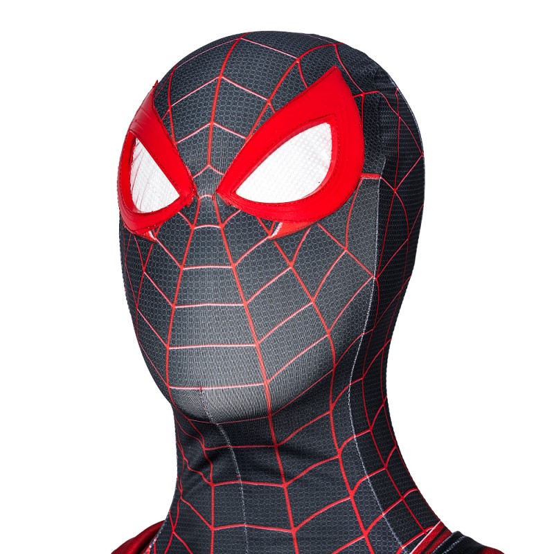 2023 Spider-Man Miles Morales Jumpsuit Cosplay Costumes