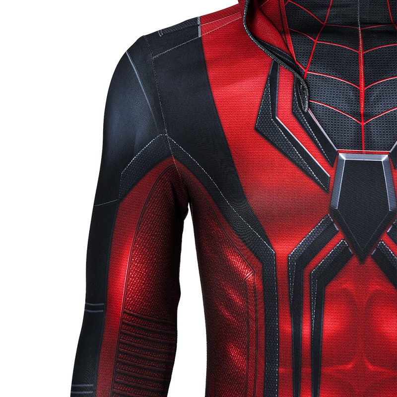 2023 Spider-Man Miles Morales Jumpsuit Cosplay Costumes
