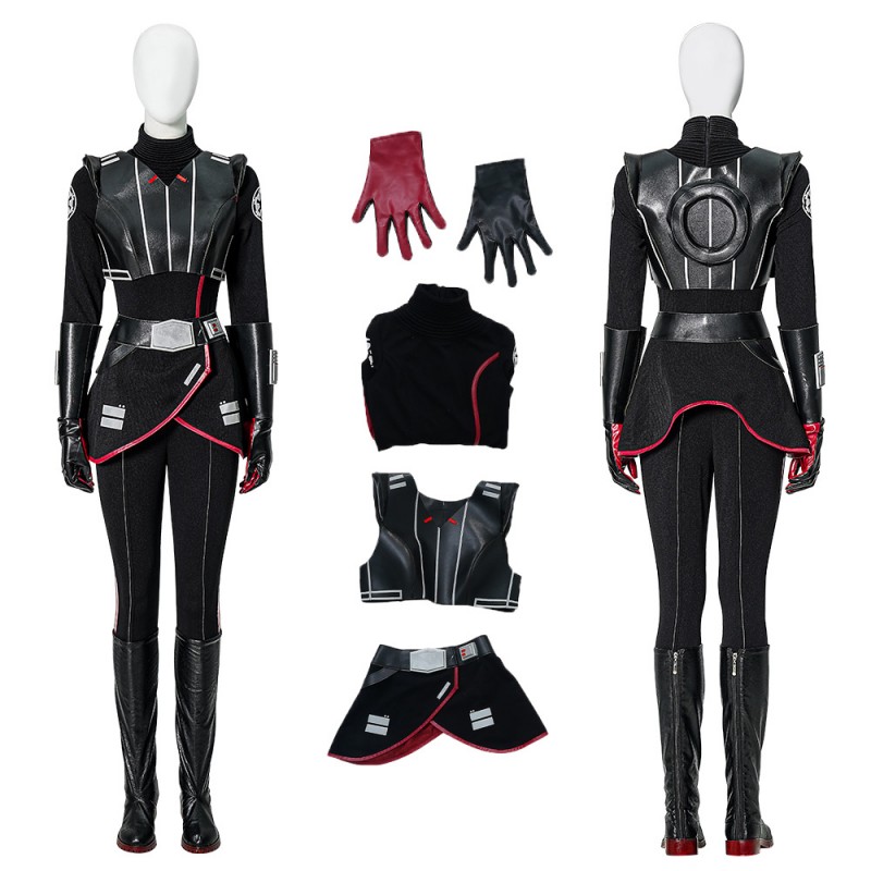 The Seventh Sister Inquisitor Cosplay Costumes Star Wars Rebels Halloween Suit