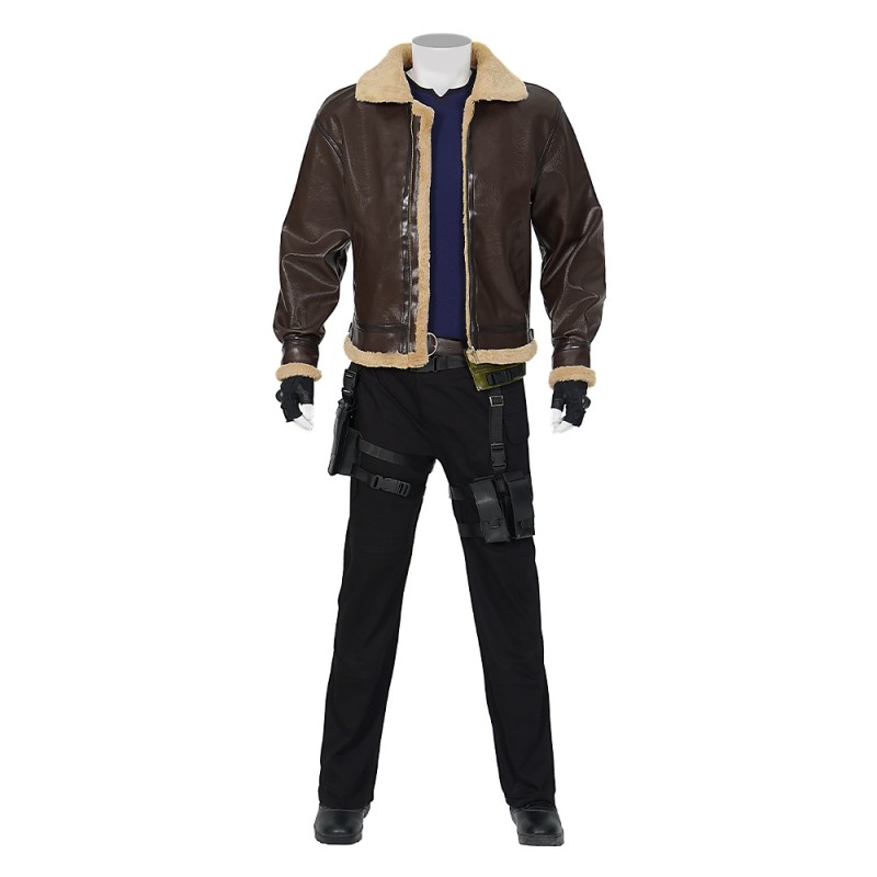 2023 Leon S Kennedy Cosplay Costumes Resident Evil 4 Remake Suit