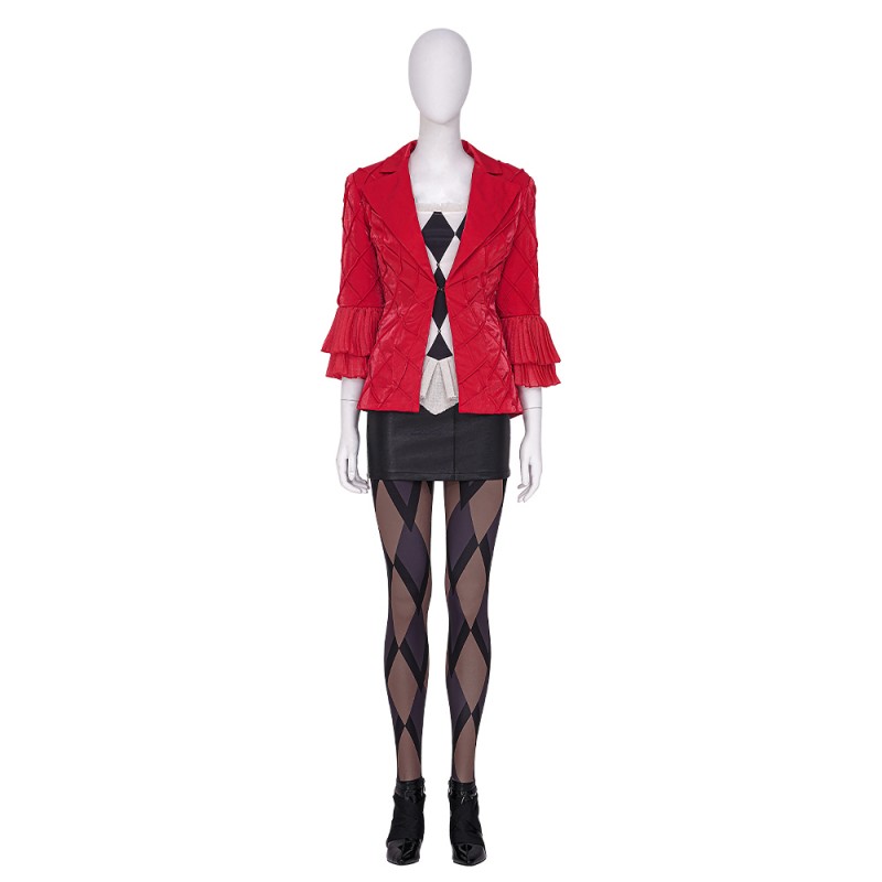 2023 Lady Harleen Quinzel Cosplay Costumes HQ Halloween Suit