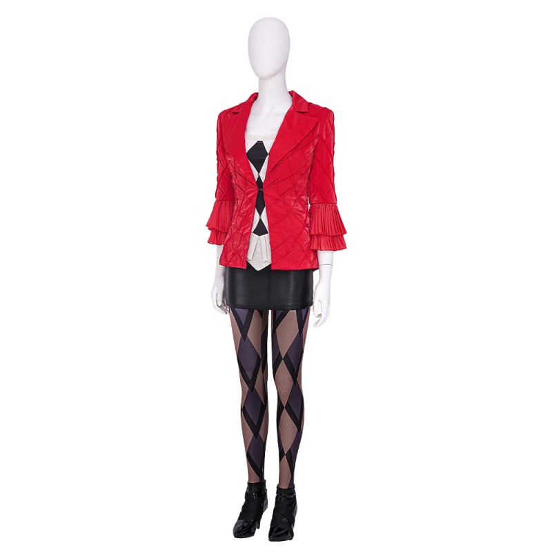 2023 Lady Harleen Quinzel Cosplay Costumes HQ Halloween Suit