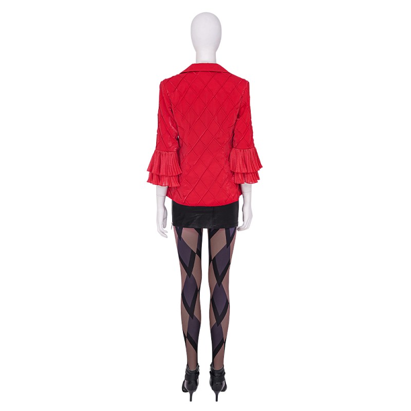 2023 Lady Harleen Quinzel Cosplay Costumes HQ Halloween Suit