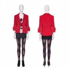 2023 Lady Harleen Quinzel Cosplay Costumes HQ Halloween Suit