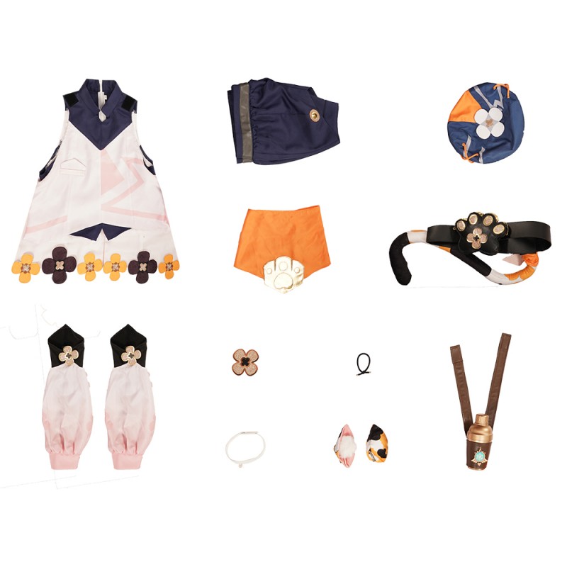 Genshin Impact Diona Cosplay Costumes