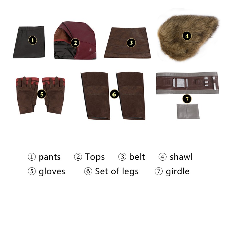 The Mandalorian Season 3 Armorer Cosplay Costumes