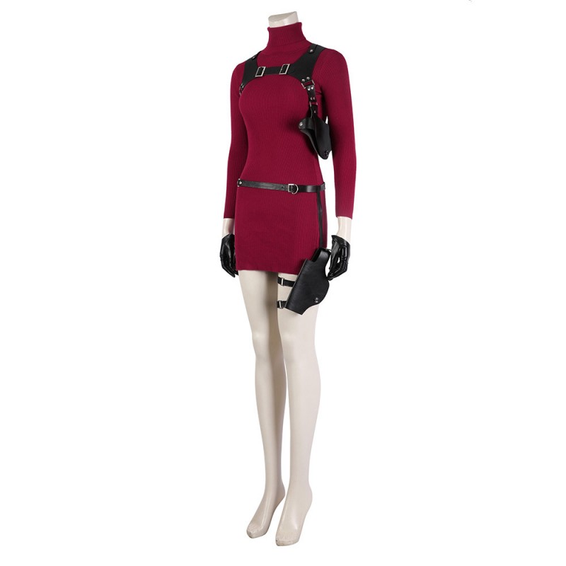 Ada Wong Cosplay Costumes Resident Evil 4 Remake Halloween Suit