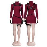 Ada Wong Cosplay Costumes Resident Evil 4 Remake Halloween Suit