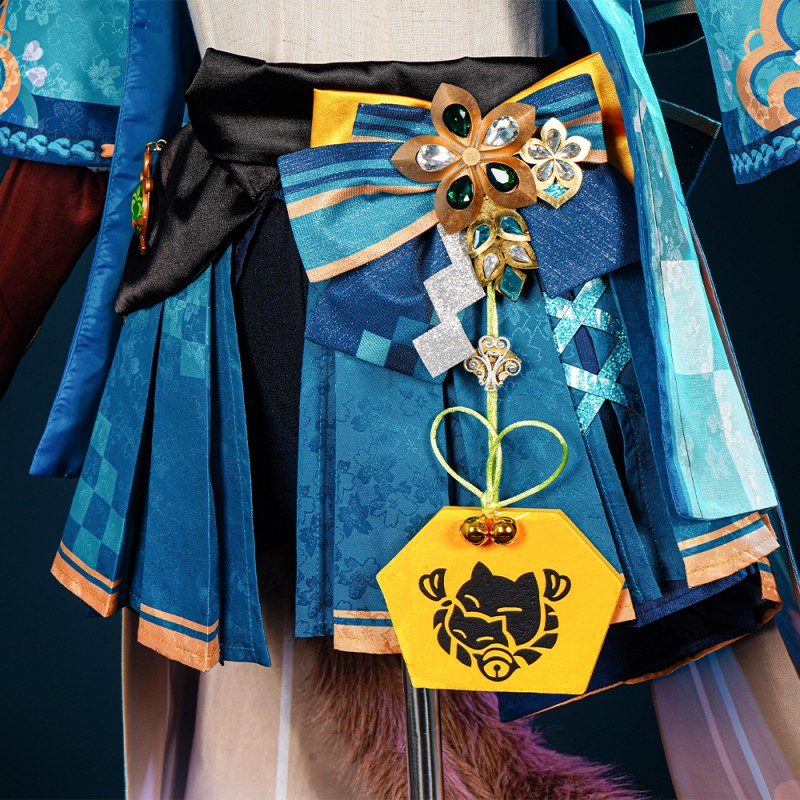 Game Genshin Impact Cosplay Costumes Kirara Suit