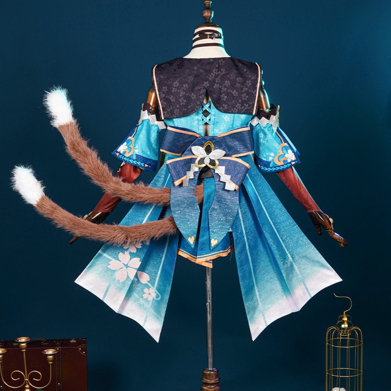 Game Genshin Impact Cosplay Costumes Kirara Suit