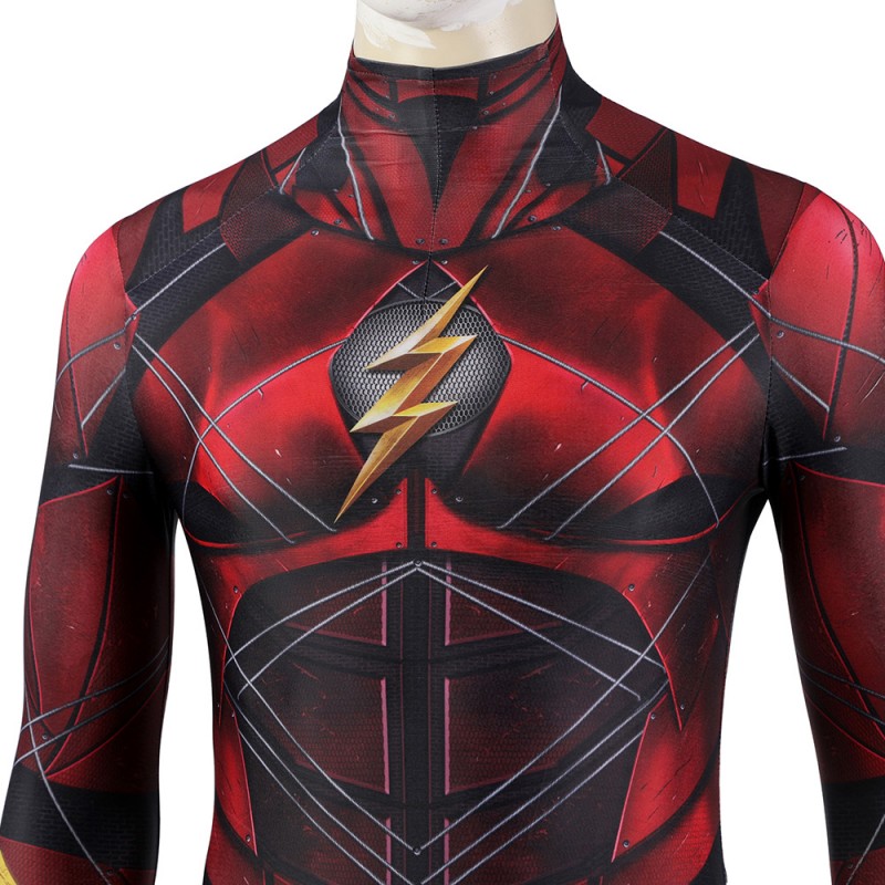 2023 Barry Allen Cosplay Costumes Halloween Jumpsuit
